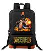 Mochila escolar de gran capacidad con estampado de Luffy de One Piece para estudiantes jóvenes, mochila de viaje para hombres y mujeres
