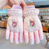 Novas Luvas de Esqui Infantis My Little Pony Inverno Bebê Fofas Quentes Forradas com Fleece Espessadas Meninas Brincam na Neve Impermeáveis