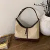 Bolso Tote de Gama Alta de Gran Capacidad para Mujer 2025 Nuevo de Moda Otoño e Invierno Textura de Gamuza Mate Bolso de Hombro Informal para Viajar