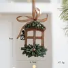Novos Produtos Transfronteiriços Meias com Sino Tridimensional Cavalo Vermelho Pingente de Resina Enfeites de Árvore de Natal Decoração de Feriado Presentes