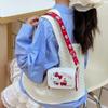 2025 Nueva Bolsa Versátil Infantil de un Solo Hombro Cruzada Moderna Linda Caricatura Monedero Accesorio de Ropa Popular Bolsa Cuadrada Pequeña