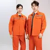 Conjunto de ropa de trabajo antiestática para primavera y otoño, resistente al desgaste y a la suciedad, adecuado para plantas químicas, gasolineras, fábricas de electrónica, con impresión personalizada disponible