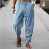 Amazon AliExpress Comercio Pantalones Casuales Europeos y Americanos para Hombre Verano Nuevo Hip-hop Transpirables Holgados Deportivos Largos