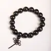 Sándalo Morado, Ébano Negro, Palosanto Negro, Cuentas de Oración Budista, Pulseras Coleccionables, Cuentas de Oración de Sándalo de 108 Cuentas al por Mayor, Pequeños Regalos, Fabricante
