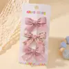 Set de Pinzas para el Cabello con Lazo Bordado Hecho a Mano para Niñas Transfronterizo Pinza de Pato Todo Incluido Accesorios para el Cabello Tocado de Amazon 5165