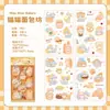 Paquete de pegatinas lindo y moderno para decoración, pegatinas DIY para agendas, pegatinas de dibujos animados para fundas de teléfono, pegatinas estilo Ins