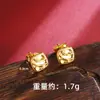 Pulseras, Pendientes, Anillos Chapados en Oro Vietnamitas, Joyería Geométrica de Moda Simple de Lujo para Mujer, Accesorios para Manos, Venta al por Mayor desde Fabricante