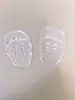 Almohadillas de Gel para Metatarso para Tacones Altos, Anti-Dolor, Antideslizantes, Almohadillas de Metatarso de Medio Tamaño, Pegatinas Suaves Antideslizantes para Metatarso con Absorción de Impactos de Onda de Agua