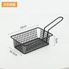 Cesta Francesa Creativa Americana Cesta para Pollo Frito Marco para Comida Frita Plato Vajilla de Hierro Plato para Snacks de Bar Comercial
