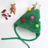 Chapéu de Animal de Estimação Adereço de Cabeça para Gato Adereço de Cabeça para Cão Gatinho Desenho Animado Fantasia de Vestir Acessórios Teddy Natal Halloween