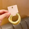 2025 Nova Faixa de Cabelo de Pelúcia Colorida Corda de Cabelo Macia Coreana de Alta Qualidade Versátil Elegante Cor Doce Acessórios de Cabelo da Moda
