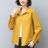 [Buke] Camisa de algodón y lino de Hangzhou Italian Leisure en otoño 24