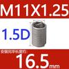 Abrazaderas de alambre de acero de paso fino M6-M14 * 1*1.25 acero inoxidable 304/casquillo roscado de alambre de acero/vaina roscada/casquillo roscado