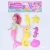 Muñeca Barbie Hada de las Flores para Niños Disfraz de Princesa Sirena Juguete para Niña Figura de Niña Ángel