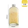Botella de vidrio para bebidas botella de té de leche botella pequeña vacía para vino botella para extracción en frío de café botella sellada para vino de frutas botella de vino blanco botella vacía venta al por mayor