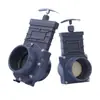 Válvula Gaveta de PVC, Válvula Gaveta de UPVC, Válvula de Fechamento de Plástico, Válvula de Puxar, Válvula de Esgoto para Suinocultura PVC160, Válvula de Descarga de Esgoto para RV