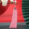 Sombrero de Nube con Borla Flecos Estilo Antiguo Accesorios de Ropa DIY Colgante de Abanico Borla Colgante Accesorios Colgantes para Coche Borla Colgante