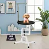 Mesa de Peluquería para Mascotas con Elevación Neumática, Estación de Peluquería Giratoria de 360 Grados, Mesa Redonda de Peluquería para Perros, Venta de Liquidación para Gatos