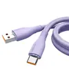 Cable de datos trenzado de tela tipo C de carga súper rápida de 120W transfronterizo para Huawei vivoppo glory línea de carga