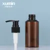 Botellas de Set de Cosméticos Xumin en Stock: Frasco de Crema de Vidrio de 30g, Botella de Loción Ámbar de 100ml, Botella Gotero, Botella de Hidrosol