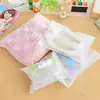 Bolsa de Armazenamento Multifuncional de Viagem Coreana Organização de Roupas de Bagagem Bolsa de Armazenamento Impermeável de Plástico Bolsa com Fecho Ziplock Fosca de Dupla Face