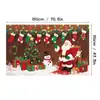 Tecido de Fundo Tema Natalino Amazon Impressão HD Grinch Árvore de Natal Decoração de Festival Tecido de Fundo