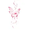 Pegatinas de Tatuaje de Mariposas de Colores al por Mayor Impermeables y de Larga Duración Pegatinas Combinadas de Mariposas Acuarela Soñadoras para Pecho, Cintura y Brazos