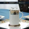 Atacado Louça Dourada Embossada DIY Combinação Livre Louça de Porcelana Óssea Pratos Tigelas Tigelas e Pratos Domésticos Estilo Europeu Tigelas Grandes Pequenas