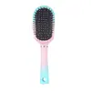 Nueva Serie de Maquillaje Pinta Arcoíris de Dos Tonos Peine de Aire Cojín Masaje Cabello Rizado Portátil Nudos Alisado Peine de Aire Lote