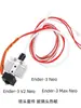 Accesorios para Impresora 3D Creality Ender-3 V2 Kit de Boquillas Kit de Bloque Calentador de Boquilla
