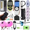 Tapón Anal Recargable Erótico Sm de Descarga Eléctrica, Huevo Vibrador Ojo de Caballo, Pinza para Pezones, Parche para Pezones, Anillo Jj de Abuso Vaginal para Hombres y Mujeres