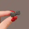 2026 Novo Clipe Lateral de Laço Pequeno com Strass de Alta Qualidade Elegante Grampo de Cabelo Franja Penteado Acessório de Cabelo