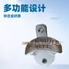 Abridor de botellas de vino con anillo de acero inoxidable, fácil de abrir, herramienta para abrir botellas de vino y refrescos, llavero, abrebotellas de pared.