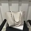 Bolsa Tote Simple para Estudiante Bolsa Casual de Gran Capacidad Otoño 2026 Nuevo Estilo Tendencia de Moda Bolso de Hombro