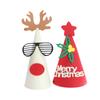 Venda quente transfronteiriça Novo chapéu de Natal feltro Decorações Atmosfera de Natal joias desenho animado diy costura à mão