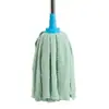 Mop de microfibra coral toalha espessado absorvente de água tradicional antigo cabeça redonda cabeça plana cabeça do mop haste de aço inoxidável mop