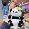 Colgante de Peluche de Panda Muñeca de Mochila Manzana de Chengdu Llavero Juguete Muñeca de Peluche Bolsa de Estudiante Colgante Pequeño