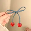 Elegante Pinza para el Cabello de Lazo de Mezclilla para Mujer, Pinza Lateral para Flequillo, Nuevo Pasador de Alta Gama Personalizado 2025