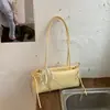 Bolso de Axila de Lunares Versátil Simple de Gama Alta para Mujer Estilo Coreano Nuevo de Moda Tendencia Viaje Lindo Dulce Bolso de Hombro Único