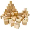 Suministrado Directamente por el Fabricante, Bloques de Madera de Pino, Pequeños Cuadrados de Madera Maciza de Desecho, Cubos de Madera Sólida para Manualidades DIY, 5cm, Accesorios para el Rito Tradicional Chino de Sostener una Bola