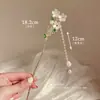Horquilla Nuevo Estilo Chino Nicho de Alta Gama para Mujer Estilo Antiguo Horquilla para el Cabello Hanfu Parte Trasera de la Cabeza Horquilla Adorno para el Cabello de Perlas