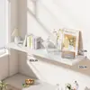 Estante de Pared Oculto de Una Sola Línea Estantería para Libros Colgante de Pared para Sala de Estar Estante Colgante de Pared para Dormitorio