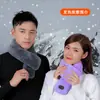 Bufanda de invierno con calefacción inteligente para hombre y mujer, chal de comercio exterior con vibración y masaje de color sólido, venta al por mayor de fábrica
