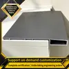 Aleación de aluminio línea de goteo pared exterior alero superior pico de águila canaleta de goteo alféizar de ventana de villa protección contra la lluvia desviación de agua línea de goteo anti-descamación