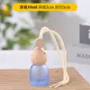 Atacado do Fabricante Criativo Novo Frasco de Perfume para Carro Pingente de Carro Frasco de Vidro Cordão Frasco de Aromaterapia Suprimento Pronto