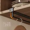 Prateleira de Pendurar Sob o Armário Artefato Gancho Sem Furo Prateleira de Armazenamento Multifuncional para Cozinha Interior da Porta do Armário Prateleira de Armazenamento