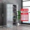 Armario de acero inoxidable 304, guardarropa de múltiples puertas con cerradura, gabinete de almacenamiento para dormitorio de personal, armario de acero inoxidable