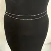Joyería Transfronteriza Europea y Americana Estilo Sexy de Vacaciones Colgante de Lentejuelas Turquesa Cadena para la Cintura para Mujer Cadena Corporal Simple de Metal Fina