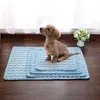 Tapete Pet Cão Mat de Seda Gelada Verão Respirável Gato Refrescante Frio Tapete Tamanho Universal para Gato e Cachorro Sem Pelos