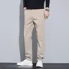 Pantalones casuales de venta caliente para hombre Verano 2025 nuevos de moda rectos de corte ajustado pantalones casuales de negocios pantalones largos para hombre